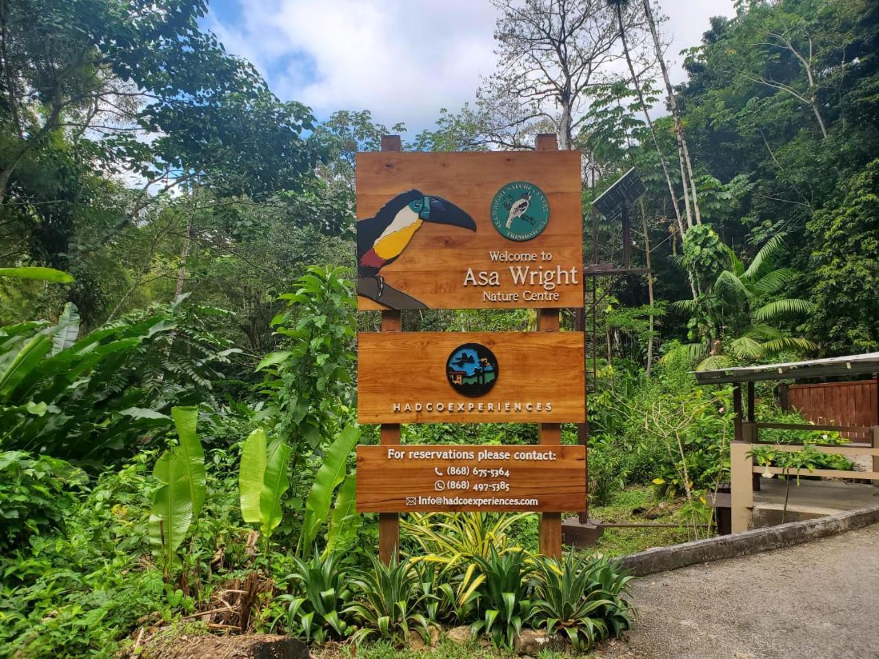Hadco Experiences At Asa Wright Nature Centre Blanchisseuse Exteriör bild